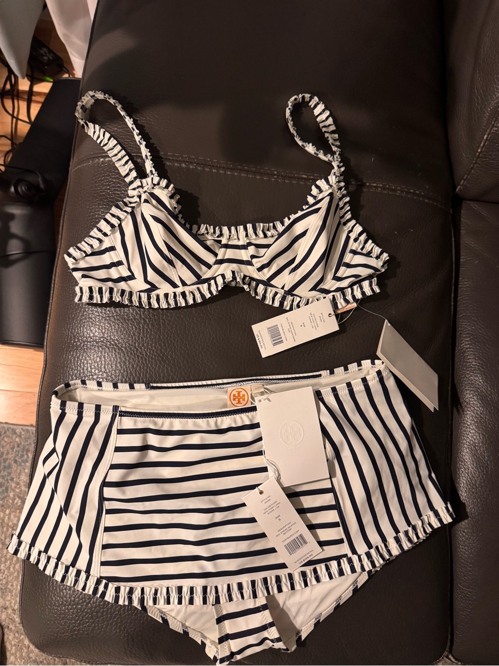 Tory Burch Two-Piece Swimsuit Set – New with Tags small